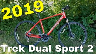 trek ds 2 2019 hybrid bike