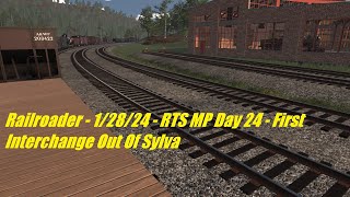 Railroader - 1/28/24 - RTS MP Day 24 - First Interchange Out Of Sylva