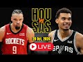 🔴LIVE : San Antonio Spurs Vs Houston Rockets Full Game | NBA Live | Oct 28, 2024 | 2K