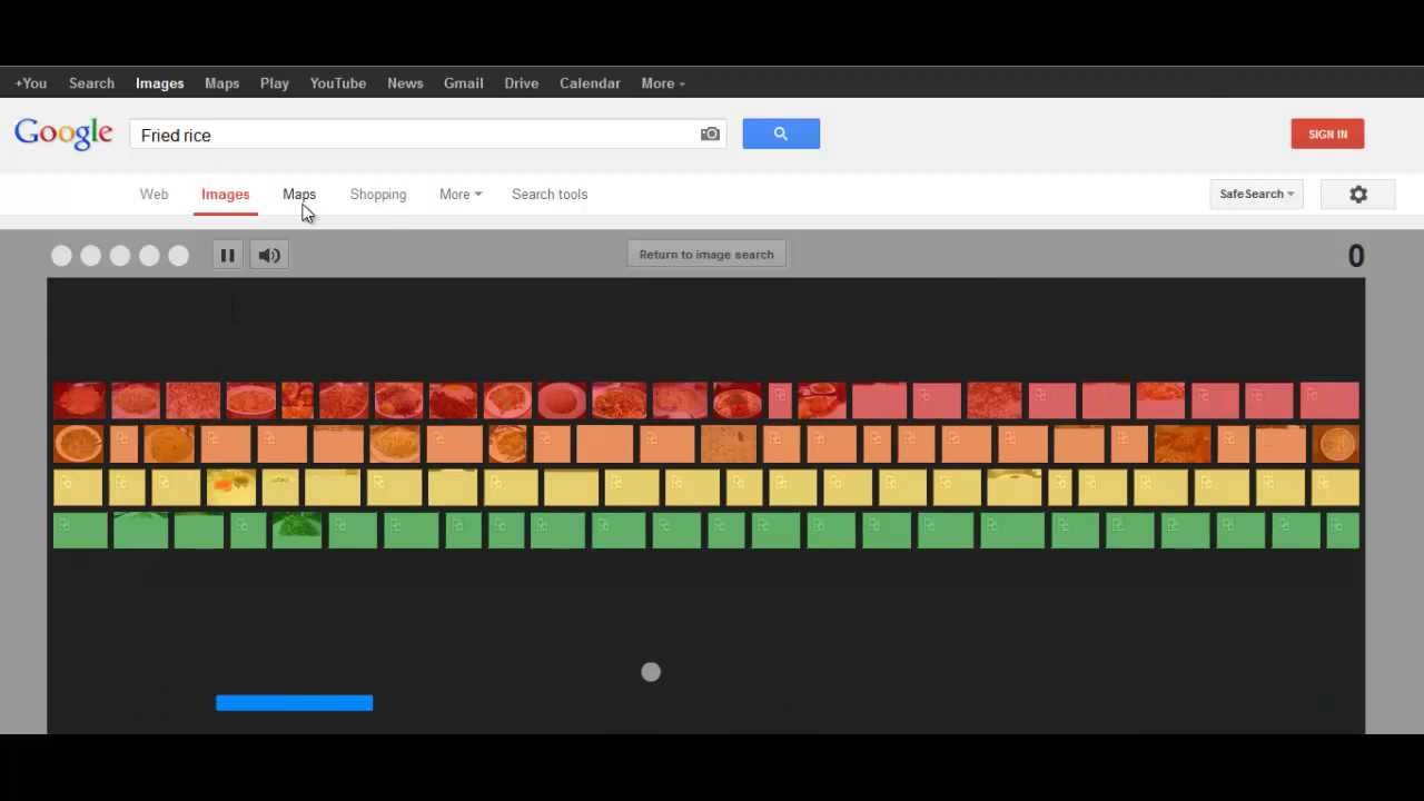 Atari Breakout Google Image Easter Egg - YouTube