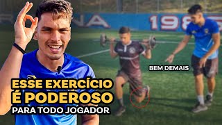 EXERCÍCIO DE FORÇA PARA JOGADOR DE FUTEBOL