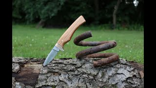 Forging A Coil Spring Knife