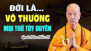 Vô thường chi phối âu sầu thế gian \