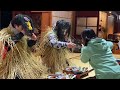 【泣く子も黙る？！男鹿のなまはげ】even a crying child will stop crying japanese god namahage of oga