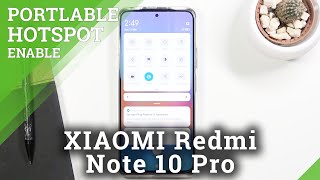 How to Activate Portable Hotspot in XIAOMI Redmi Note 10 Pro – Share Network Connection