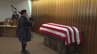 100-year-old WWII veteran in Vidor remembered by community at funeral
