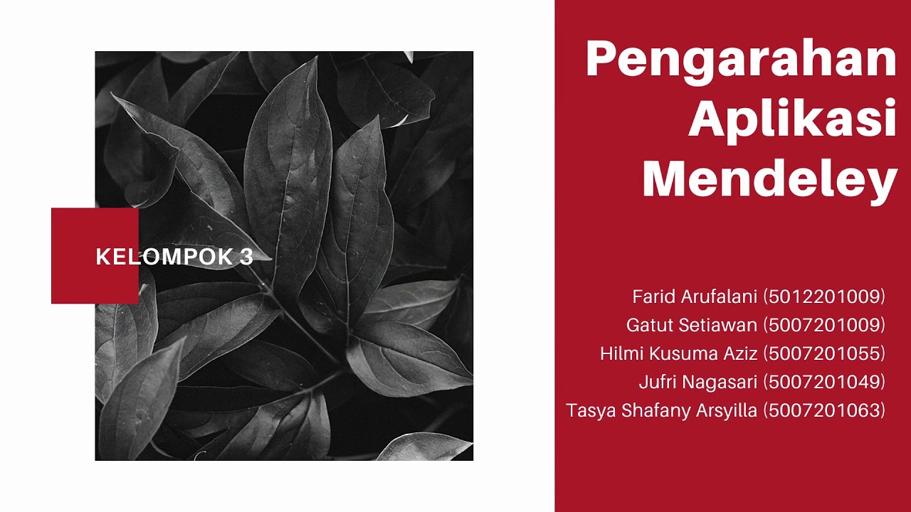 Tutorial Penggunaan Aplikasi Mendeley - YouTube