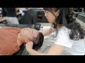 Young Vietnamese girl #68 | M.a.s.s.a.g.e relaxing her neck, shoulders and head + part 1