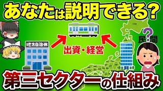 【地理/地学】第三セクターの仕組みをどこよりも地理的に解説