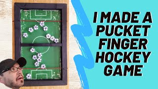 Diy Pucket/Finger Hockey Game