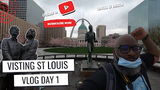 Busch Stadium and The best Baseball Team, visiting St Louis | Vlog Day 1