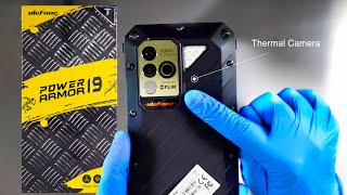 Ulefone Power Armor 19T Can It Withstand The Test? - Review Unboxing ASMR -  FLIR Thermal camera