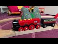 customized wooden train track for the brio system