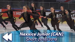 Nexxice Junior (CAN) - Short 2018/2019