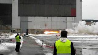 Copenhagen Suborbitals HEAT 1X Rocket Engine Test