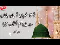 Tu Shah e Khuban Tu Jane Jana lyrics Naat || By Usman Hussaini || New Special Heart Touching Kalam