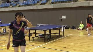 97th べテラン卓球強化リーグ大会　女子50歳未満　優勝者戦