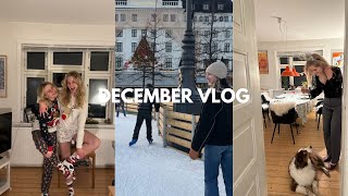 trip to copenhagen, christmas haul, ice skating \u0026 more | december vlog