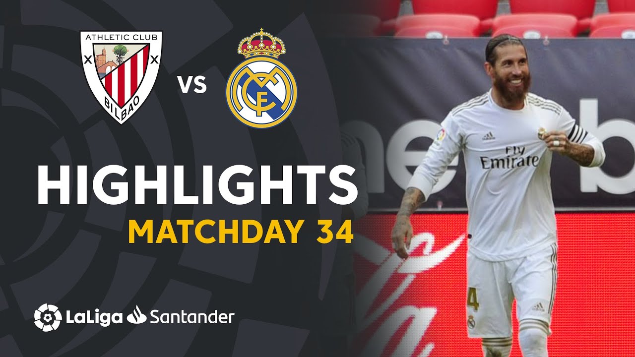 Highlights Athletic Club Vs Real Madrid (0-1) - YouTube