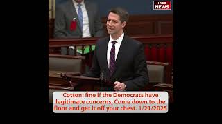 Sen Cotton: Democrats Block Floor Vote on CIA Nominee, drag out all to play procedural games