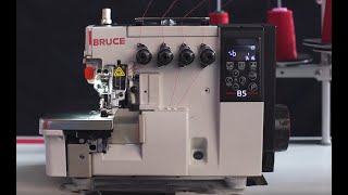 Bruce B5 Energy Saving Automatic Edging / Overlock Machine Introduction