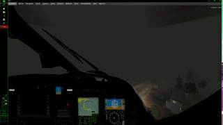 AW139v2.1 -   Flight and Landing in the Fog P3Dv4