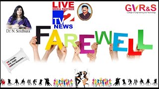 LIVE🔴: GVR\u0026S  ENGINEERING COLLEGE FAREWELL || BUDAMPADU GUNTUR DISTRICT 2024 ||TV2NEWS