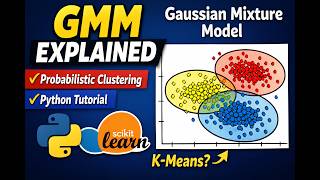 Gaussian Mixture Models Explained | GMM in Python (Unsupervised Learning Tutorial)