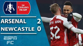 Arsenal survive extra-time scare vs. Newcastle United | ESPN FC FA Cup Highlights