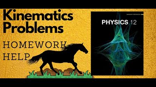 1.2 Equations of Motion | SPH4U Kinematics Problems