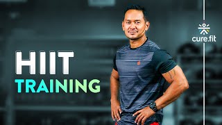 HIIT TRAINING | HIIT Exercise For Beginners | HIIT Exercise | HIIT Workout | Cult Fit | CureFit