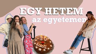 HETI VLOG: újra az egyetemen, rengeteg fotózás és szülinap | Lina