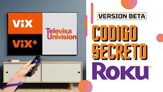 NUEVO código SECRETO de canales Roku TV: para Nuevo VIX+ ven a instalarlo YA!!