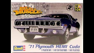 Revell Muscle '71 Plymouth Hemi Cuda 426