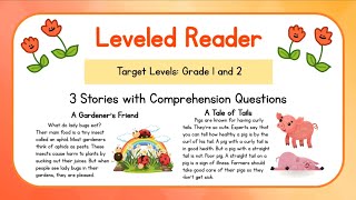 Reading for Grade 1 and Grade 2 | Reading Comprehension | Learn English Through Stories (Set 16)