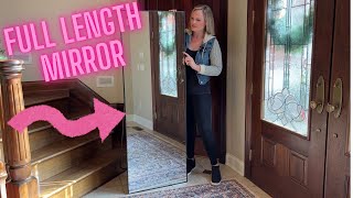 Full length mirror from Amazon - review!