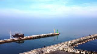 Cesenatico Porto Canale Drone Winter 2020 4K