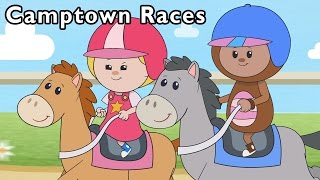 Camptown Races + More | Happy Running Horse Game | Mother Goose Club Phonics Songs