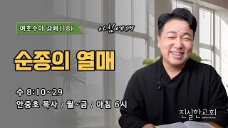 아이성 전투, 순종의 열매, 여호수아 8장 11~29, 여호수아 강해(18) | 진실한교회 아침예배 | 안중호 목사 | 20231027(금)