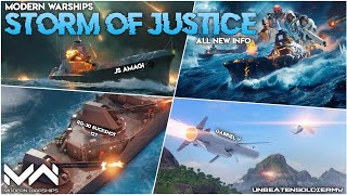 Modern Warships : Storm Of Justice Event all New Info || New event in Tomorrow || MW