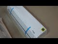 carrier 1.5 ton 3 star inverter split ac unboxing