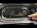 How to Reset Trip Meter in Tata Tiago