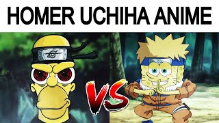 Homer Uchiha Anime