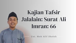 Tafsir Jalalain Surat Ali Imran 66