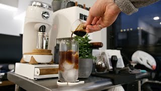 Let’s make an Iced Americano (with Niche Zero and Gaggia Classic Pro)