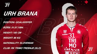 Urh Brana - Goalkeeper - RK Trimo Trebnje - Highlights - Handball - CV - 2021/22