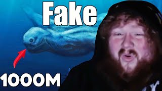 CaseOh Debunks Horror Thing In Deep Ocean | 1Hours CaseOh React Scary Video In Ocean Compilation