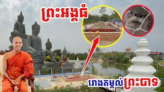 ស្កាយឆ្អែតហើយ ព្រះអង្គធំកាន់តែស្អាត ទីតាំងតម្កល់ព្រះបាទចាក់ធ្នឹមហើយ #វត្តតាសុត #អាមាត្យជន