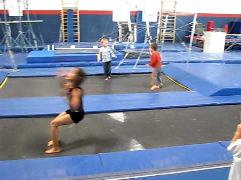 My Girl Doing Back Handsprings - YouTube