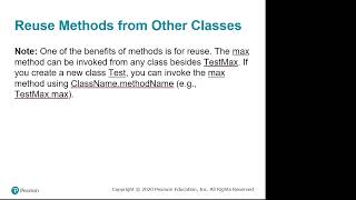 CIS 150 Chapter 6 - Methods - Part 3 - Void Methods, Calling Methods from other classes, the Stack